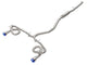 aFe POWER Takeda 22 - 23 Honda Civic Si I4 - 1.5L (t) 2.5in to 3in 304 SS CB Exhaust - Blue Flame Tips - My Store
