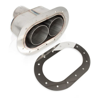 compare product Stainless Works Oval Through-Body Tip With Tubes