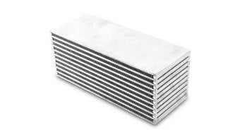 compare product Vibrant 10in W x 4in H x 4in Thick Water to Air Intercooler Core