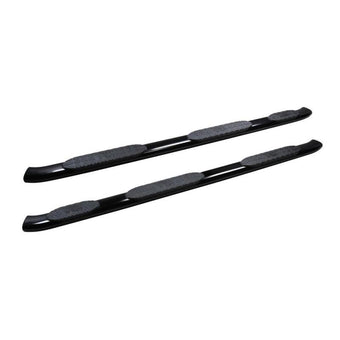 compare product Westin 2019 Chevrolet Silverado Double Cab w/ 6.5in Bed PRO TRAXX 5 W2W Oval Nerf Step Bars - Black