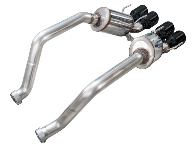 AWE Tuning C6 Chevrolet Corvette Z06/ZR1 Touring Edition Axle - Back Exhaust w/ Diamond Black Tips - My Store