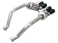 AWE Tuning C6 Chevrolet Corvette Z06/ZR1 Touring Edition Axle - Back Exhaust w/ Diamond Black Tips - My Store