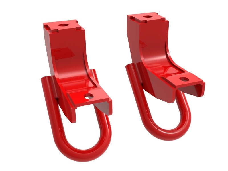 aFe Front Tow Hook Red 2022 Toyota Tundra 3.5L V6 - My Store