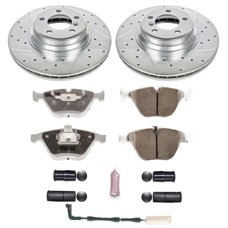 Power Stop 02 - 05 BMW 745i Front Z26 Street Warrior Brake Kit - My Store