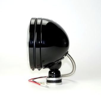 compare product KC HiLiTES Daylighter 6in. Halogen Light 100w Spot Beam (Single) - Black SS