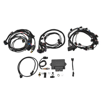 compare product Edelbrock 11-14 Ford Coyote DBW VCC Pro-Flo 4+ EFI Fuel Injection Kit