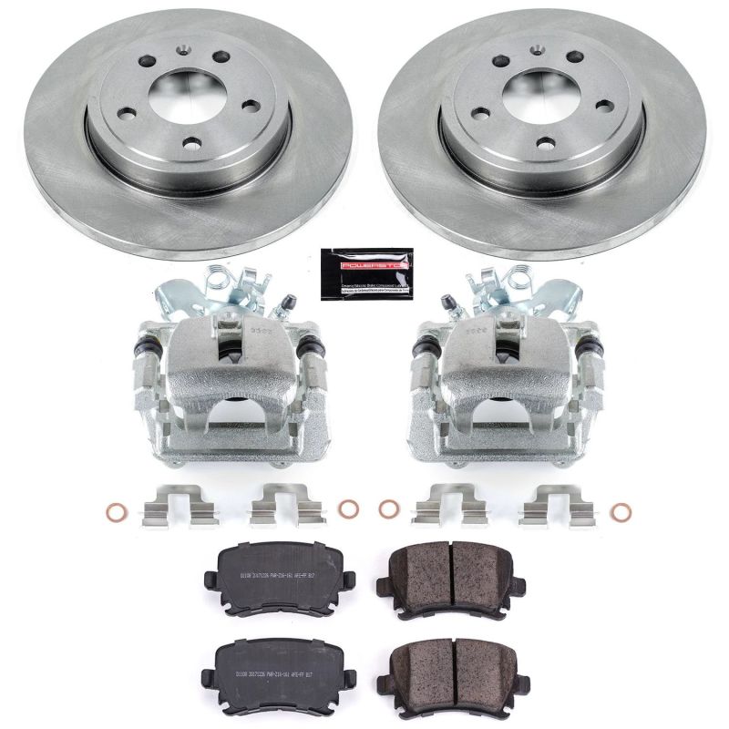 Power Stop 05 - 09 Audi A4 Rear Autospecialty Brake Kit w/Calipers - My Store