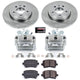 Power Stop 05 - 09 Audi A4 Rear Autospecialty Brake Kit w/Calipers - My Store