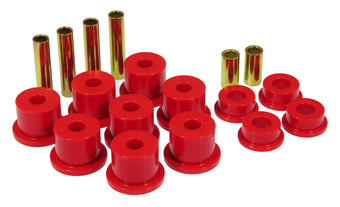 compare product Prothane 80-98 Ford F250/350 4wd Front Spring Bushings - Red