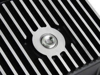 aFe POWER Transmission Pan Ford Trucks 80 - 92 (AOD Transmission) - Black w/ Machined Fins - My Store