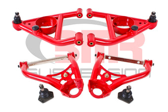 compare product BMR 67-69 1st Gen F-Body Upper And Lower A-Arm Kit - Red
