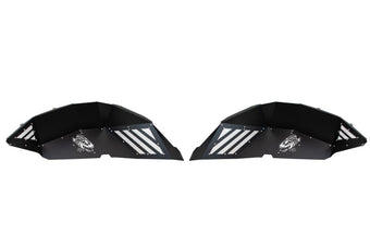 compare product Fishbone Offroad 2018+ Jeep Wrangler - Black Powdercoat Rear Inner Fenders