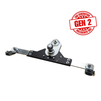 compare product Gen-Y 2017+ Ford GoosePuck II 5in Offset Ball Puck Mount & 25K Towing w/Safety Chain Anchors