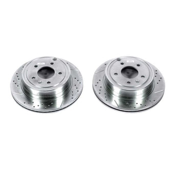 compare product Power Stop 12-15 Chevrolet Captiva Sport Rear Evolution Drilled & Slotted Rotors - Pair