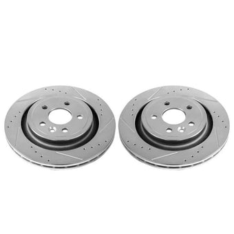 compare product Power Stop 11-18 Volvo S60 Rear Evolution Drilled & Slotted Rotors - Pair