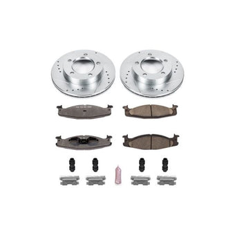 compare product Power Stop 94-96 Ford Bronco Front Z36 Truck & Tow Brake Kit
