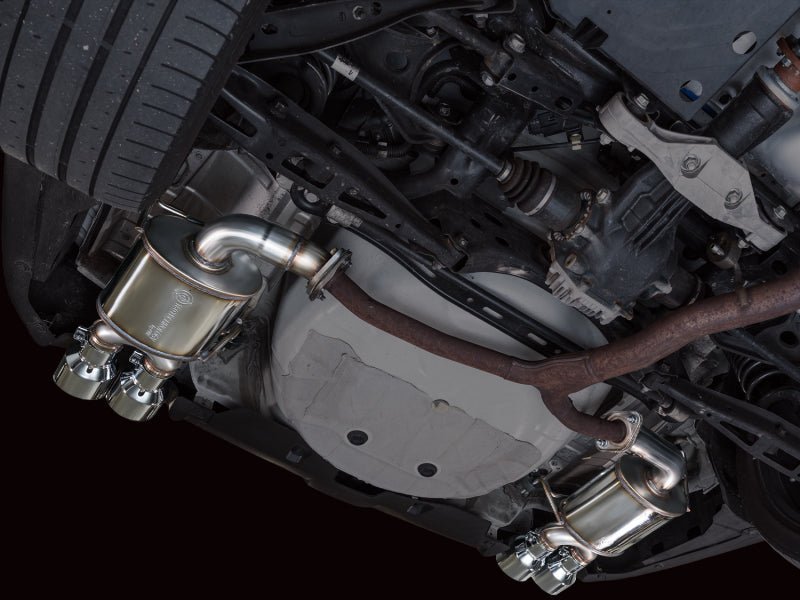 AWE Tuning 22 - 25 Subaru VB WRX Touring Edition Axle - Back Exhaust - Chrome Silver Tips - My Store
