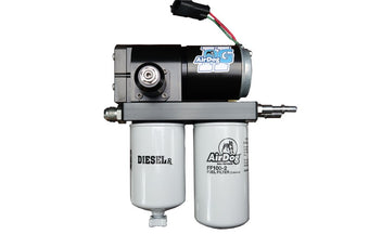 compare product PureFlow AirDog II-5G 08-10 Ford 6.4L Powerstroke DF-220-5G Fuel Air Separation System