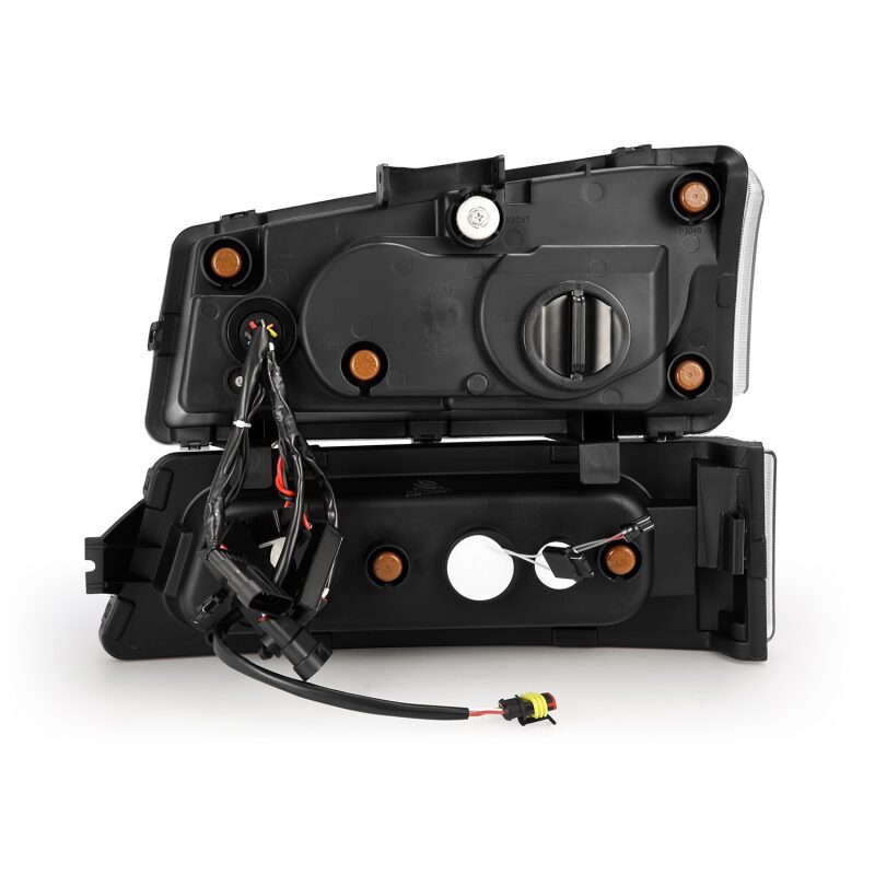 AlphaRex 03 - 06 Chevy Silverado 1500/2500HD/3500HD/Avalanche Alpha - Black NOVA LED Proj Headlights - My Store