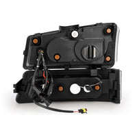 AlphaRex 03 - 06 Chevy Silverado 1500/2500HD/3500HD/Avalanche Black NOVA LED Proj Headlights - My Store