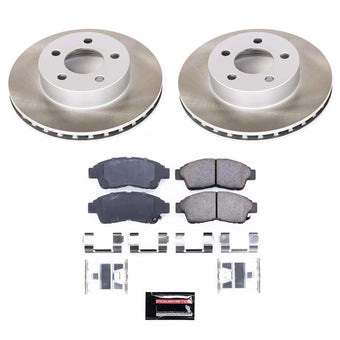 compare product Power Stop 97-01 Mercury Mountaineer Front Semi-Coated Rotor Kit