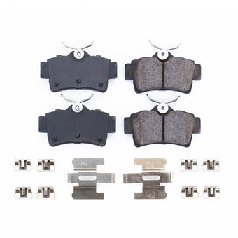 compare product Power Stop 94-01 Ford Mustang Rear Z17 Evolution Ceramic Brake Pads w/Hardware