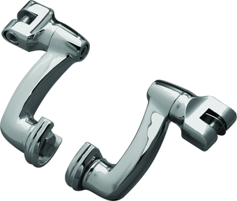 compare product Kuryakyn Longhorn Offset Peg Mounts Chrome (Pair)