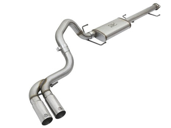 compare product aFe Rebel Series 3in Stainless Steel Cat-Back Exhaust System w/Polished Tips 07-14 Toyota FJ Cruiser