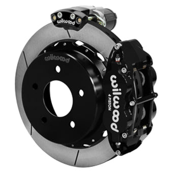 compare product Wilwood 88-98 GM C1500 Superlite Rear Electronic Parking Brake Kit 14in Rotor 3.25in Offset - Blk