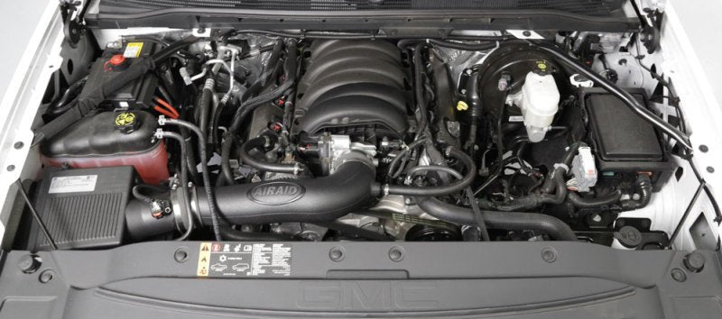Airaid 17 - 18 GMC Sierra/Yukon V8 - 6.2L F/I Jr Intake Kit - Oiled / Red Media - My Store