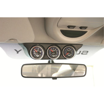 compare product Autometer 99-07 Ford Super Duty / 03-07 Dodge Ram Black Triple Overhead Console Pod