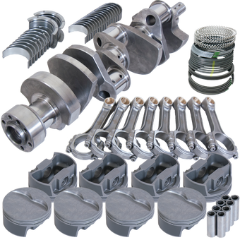 compare product Eagle Chevy LT1350 1Pc 3.750in Crank 6.000in I-Beam Rods -5cc 4.040in Pistons Rotating Assembly