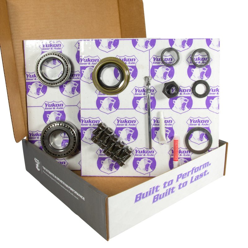 Yukon 8.25in CHY 3.73 Rear Ring & Pinion Install Kit Positraction 1.618in ID Axle Bearings - My Store