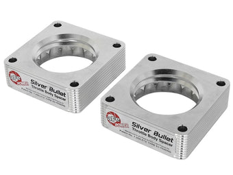 compare product aFe Silver Bullet Throttle Body Spacer 09-18 Nissan 370Z V6-3.7L (VQ37VHR)