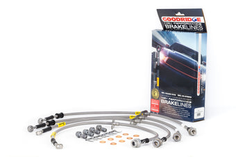 compare product Goodridge 17-21 Honda Civic Hatchback Stainless Steel Brake Line Kit