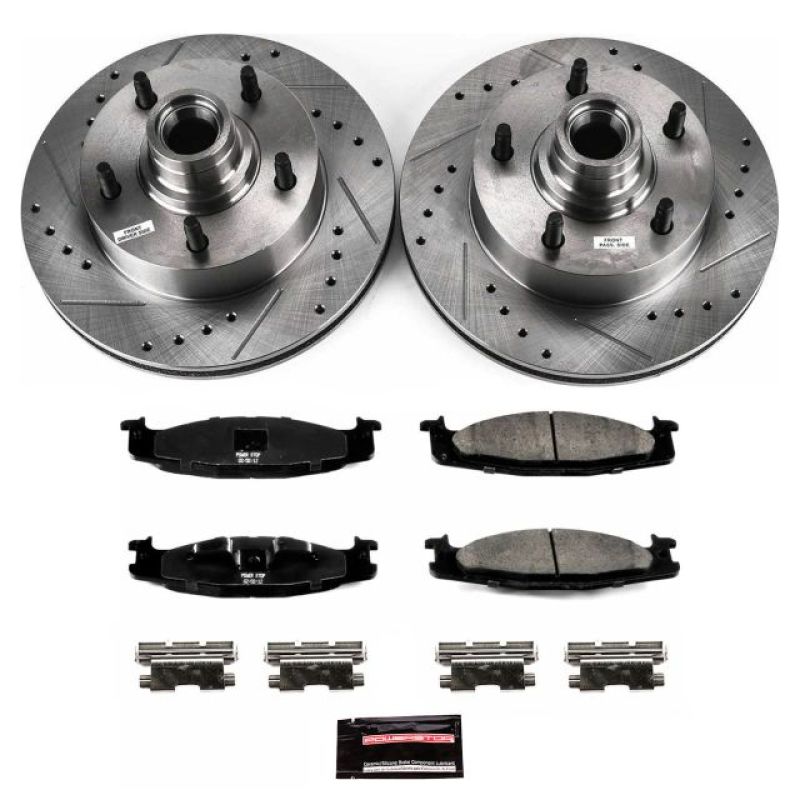 Power Stop 2003 Ford E - 150 Front Z23 Evolution Sport Brake Kit - My Store