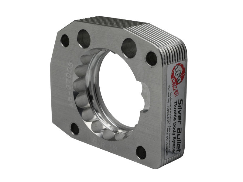 aFe 00 - 03 Honda S2000 L4 2.0L Silver Bullet Throttle Body Spacer - Silver - My Store