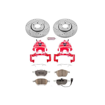 compare product Power Stop 99-10 Volkswagen Beetle Front Z26 Street Warrior Brake Kit w/Calipers