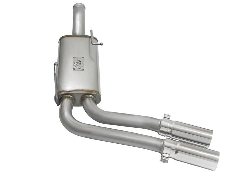 aFe Rebel Series CB Middle - Side Exit SS Exhaust w/ Polished Tips 09 - 16 GM Silverado/Sierra V6/V8 - My Store