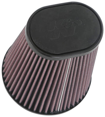 compare product K&N Universal Clamp-On Air Filter 3-1/2in 10 Degree Flange 5-3/4in B 4-1/2in x 3-1/4in T 7in H