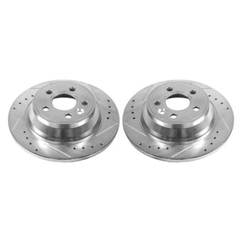 compare product Power Stop 07-11 Volvo S80 Rear Evolution Drilled & Slotted Rotors - Pair