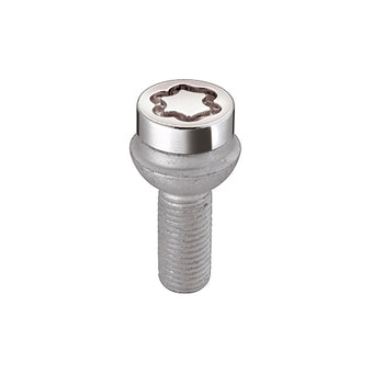 compare product McGard Wheel Lock Bolt Set - 4pk. (Radius Seat) M14X1.5 / 17mm Hex / 45.0mm Shank Length - Chrome