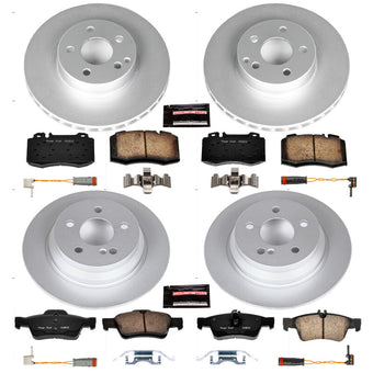 compare product Power Stop 2006 Mercedes-Benz E350 Front and Rear Z23 Coated Brake Kit
