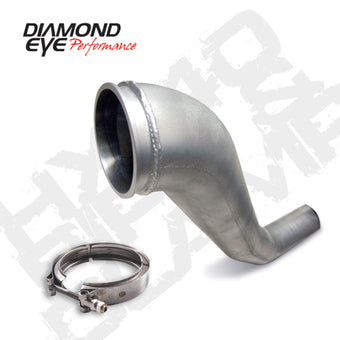 compare product Diamond Eye KIT 4in Downpipe HX40 TURBO-DIRECT FLANGE W/ V-Band CLAMP AL DODGE 94-02