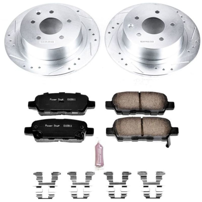 Power Stop 07 - 10 Nissan Altima Rear Z23 Evolution Sport Brake Kit - My Store