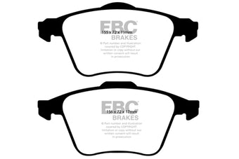 compare product EBC 08-10 Volvo S60 2.5 Turbo T5 Ultimax2 Front Brake Pads