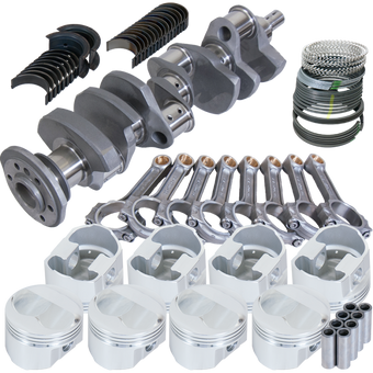 compare product Eagle Chevy 350 3.750in Crank 5.700in I-Beam Rods Srp 7cc Dome 4.030in Pistons Rotating Assembly