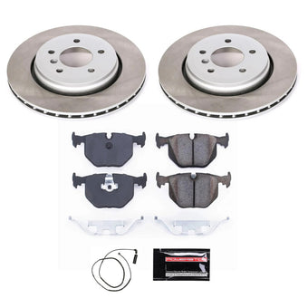compare product Power Stop 01-05 BMW 330xi Rear Semi-Coated Rotor Kit