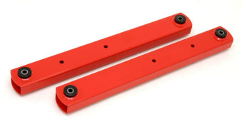 compare product BMR 64-72 A-Body Non-Adj. Boxed Lower Control Arms (Polyurethane) - Red