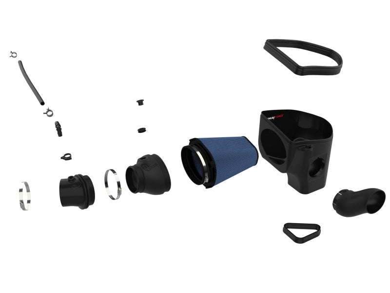 aFe 19 - 23 Dodge Challenger Hellcat V8 - 6.2L (sc) Magnum FORCE Stage2 Cold Air Intake System w/Pro 5R - My Store